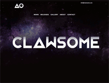 Tablet Screenshot of clawsome.com